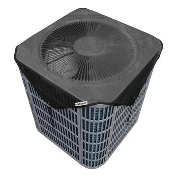 Central Air Conditioner Covers for Outside 36'' X 36'', Mesh AC Covers for Outside Unit, Breathable AC Conditioning Condenser Compressor Cover, Top Universal Defender for All Season