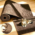 Cat Scratch Furniture Protection, Couch cat Scratch Furniture Protector, DIY Indoor Couch cat Scratch Protector (Brown 78.7x15.8Inch)