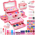 Kids Makeup Sets for Girls - Kids Makeup Sets for Girls 5-8, Maquillaje para Niñas, Play Make Up Kit, Best Toys for Little Girl,Princess Toddler Kid Stuff, Ages3456789 10 Year Old Girl Birthday Gifts