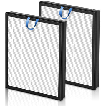 Vital 200S Replacement Filter for LEVOIT Vital 200S and Vital 200S-P Air Purifier, 3-in-1 High-Efficiency Activated Carbon Filter, Vital 200S-RF, 2 Pack in White, For Home Office Livingroom Bedroom