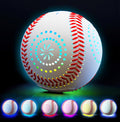 LED Rechargeable Baseball with 9 Lighting Modes Glow in The Dark Baseballs, Baseball Gifts for Boys 6 7 8 9 10 11 12 Years Old Sport Games for Kids Indoor Outdoor Toys for Kids