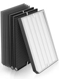 2000 Replacement Filter Compatible with Air Doctor 2000 / 2000i Air Purifier – Includes 1 Premium Filter, 2 Activated Carbon Filters, and 4 Pre-Filters – Compare to ADF2001, ADF2002, ADF2003