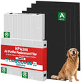 3 + 4 Pack HPA300 HEPA Filter Replacement R Compatible with Honeywell Air Purifiers HPA300 HPA304 HPA3300 HPA5300 HPA8350 Series, 3-Pack with 4 Carbon Pre-Filters, Replaces HRF-R3 HRF-R2 HRF-R1