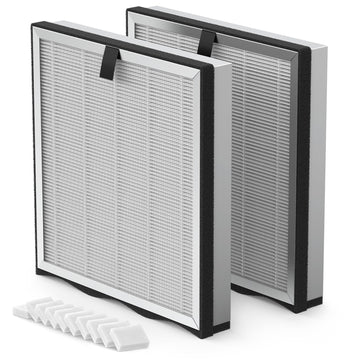 JF239 Replacement Filter Compatible with JF239/JF268 Air Purifier, 3-in-1 HEPA 13 Filtration System, 2 Pack(2 Filters & 10 Aroma Pads)