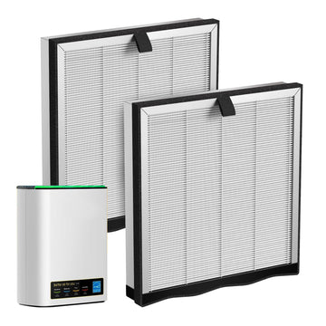 JF239 Replacement Filter Compatible with JF239/JF268 Air Purifier, 3-in-1 High Efficiency H13 True HEPA Activated Carbon Filter 2Pack