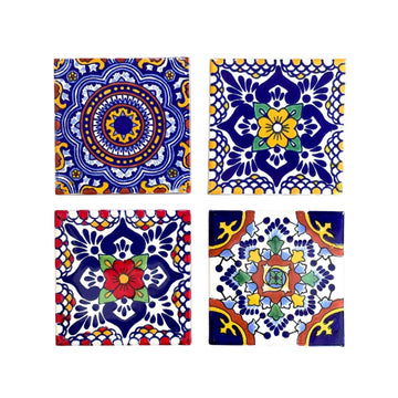 Mexican Tile Coasters