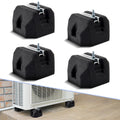 Mini Split Rubber Feet, Condenser Base for 7,000–60,000 BTU, 2000 lb | 4 Pack Mini Split Floor Base Kit Anti-Vibration Isolator Mount Rubber Pad for Mini Split Air Conditioner Heat Pump System