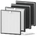 4 Pack APH4000 Air Purifier Replacement Filter Compatible with KNKA APH4000, H13 HEPA and Activated Carbon Filter, Part # APH4000LX