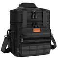 GLENKEY Expandable Lunch Box Cooler Bag - Insulated Soft Lunch Bag for Men Women - Large Lunchbox for Adults Work Camping Outdoor Travel Tactical 16L