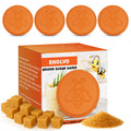 Terracotta Brown Sugar Saver- Brown Sugar Keeper Disc to Maintain Food Moisture in Storage Container - Terra Cotta Bear Softener Alternative (4 Pack)