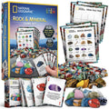 National Geographic Rock Bingo Game - Play Rock Bingo, Mineral Memory, Gemstone Trivia, & Card Games, Collection Includes Over 150 Rocks and Minerals, Educational STEM Toy for Kids (Fanci Exclusive)