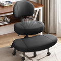Cyzena Office Chair-executive High Back Breathable Big and Tall Office Chair Flip-up Armrests Lumbar Support-ergonomic Leather Rolling Swivel