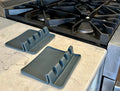 Large Kitchen Silicone (Life Time Warranty) Rest & Drip Pad for Stove Tops (Spoon/laddle/Food Brush/Spatula). BPA Free, Heat-Resistant, Unique Quality & Price, 5 Star *