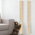 AceOrbit 2 Pack Wall Mounted Cat Scratching Post for Large Cats, 30 Inch Sisal Cat Wall Scratcher for Indoor, Space Saving, Cats Scratcher to Protect Furniture