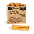 Sterno Fatwood Fire Starter Sticks, 10 lb — All?Natural Resin?Rich Pine Wood, Easy to Light, Indoor/Outdoor, Weather Resistant, Sustainably Sourced