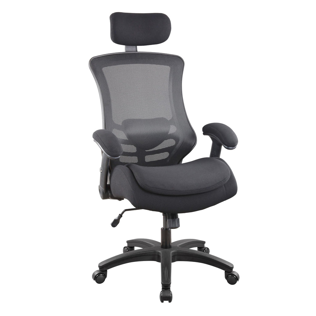 Boliss Ergonomic Office Desk Chair High Back Heavy Duty 400lbs, Tall, Black Frame Black Mesh