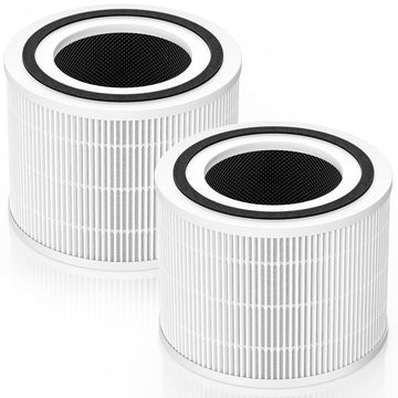 240 Filter Replacement Compatible with Puroair 240 Air Purifier, 3-IN-1 240 Air Filter for Puro, High-efficiency Activated Carbon, 2 Pack, White