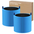 511i MAX A11ergenBlock Replacement Filter Compatible with BLUEAIR Blue Pure 511i Max Air Purifi-er, 3-IN-1 H13 True HEPA Filter and Activated Carbon Filtration System, Blue(2 Pack)