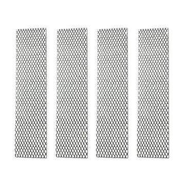 4-Pack Mini Split Air Filter Replacement Compatible with Carrier and Bryant Ductless Systems, Activated Carbon AC Filter Replaces 12100206000056, Grey Air Conditioner Replacement Filters