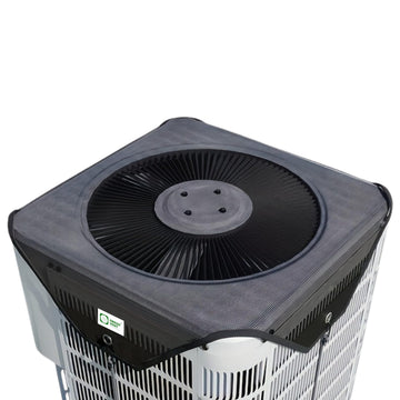 Central Air Conditioner Cover, Mesh Leaf Guard Screen 36x36 | Blocks cottonwood, pine needles & debris, bungee cord included, weather-resistant, easy install