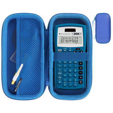 Hard Case Replacement for Texas Instruments TI-30XIIS TI-30XS TI-30Xa TI-36X Pro Scientific Calculator Case Only (Blue Case)