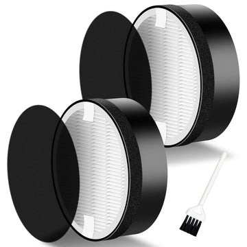 LV-H132 Replacement Filter Compatible for LEVOIT LV-H132 Air Puifier, 3-in-1 Great High-Efficiency Materials With Activated Carbon, Replace Part LV-H132-RF, Pack of 2,By Improvedhand