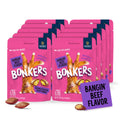 Bonkers Bites Bangin' Beef Flavor Crunchy & Soft Treats for Cats, 3oz Bag (Pack of 10)