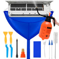 YOYOUTH Mini Split Cleaning Kit: Waterproof Mini Split Cleaning Bag with 2L Rotatable High Pressure Sprayer, 13PCS Cleaning Tools for AC Deep Cleaning