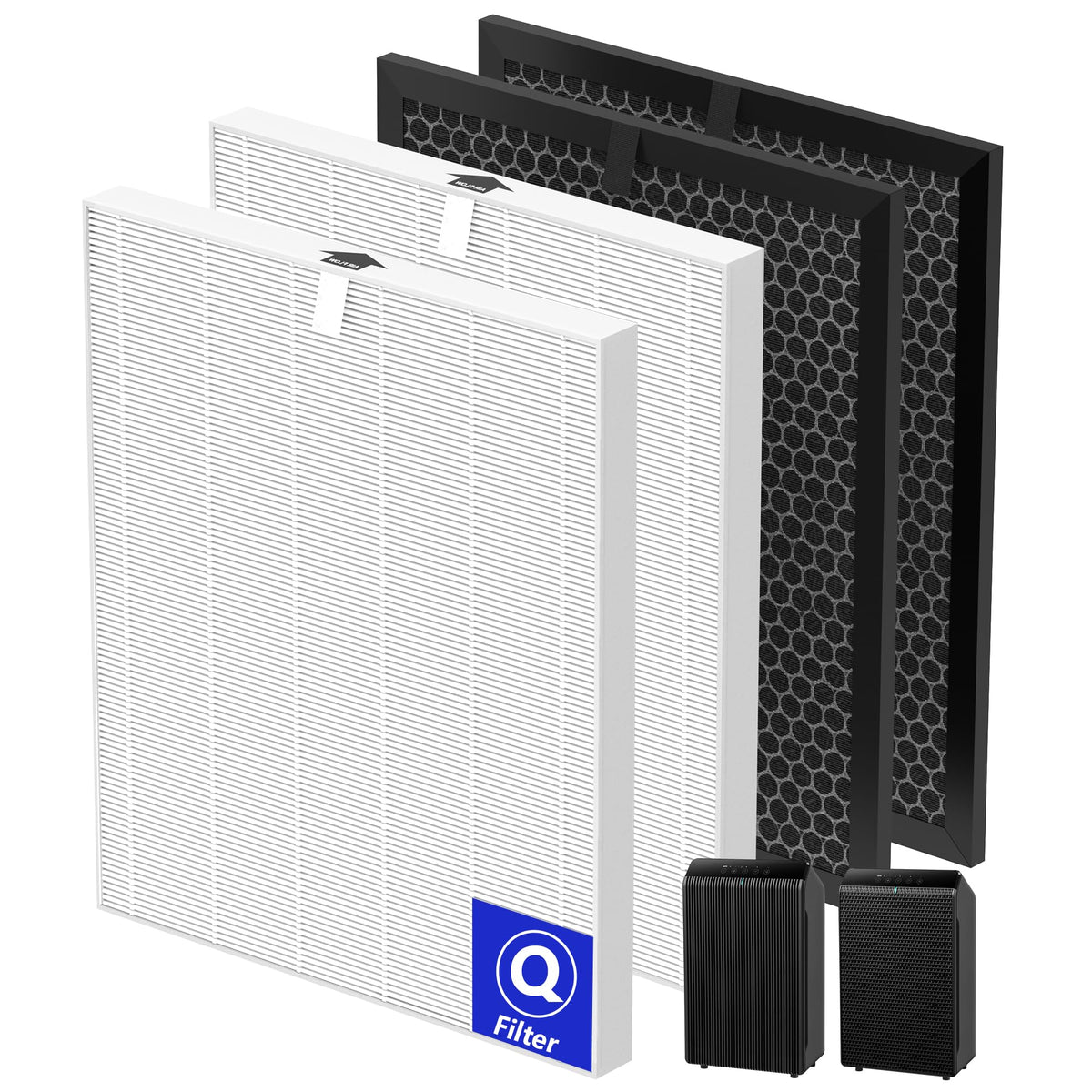 2set 5510 5520 5530 Replacement Filter for Winix Plasmawave Air Purifier Activated