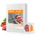 Wevac Vacuum Sealer Bags – 50 Count (6?×10?), Heavy-Duty BPA-Free Food Storage Bags, Puncture-Resistant, Freezer & Sous Vide Safe, Compatible with All Vacuum Sealers