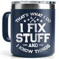 Fathers Day Gift for Dad from Daughter, Son - Birthday Gifts for Mens Unique - Dads Birthday Gift Ideas - Funny, Gag mens Gifts for Father Day, Christmas, Birthdays - 14 oz Men Mug