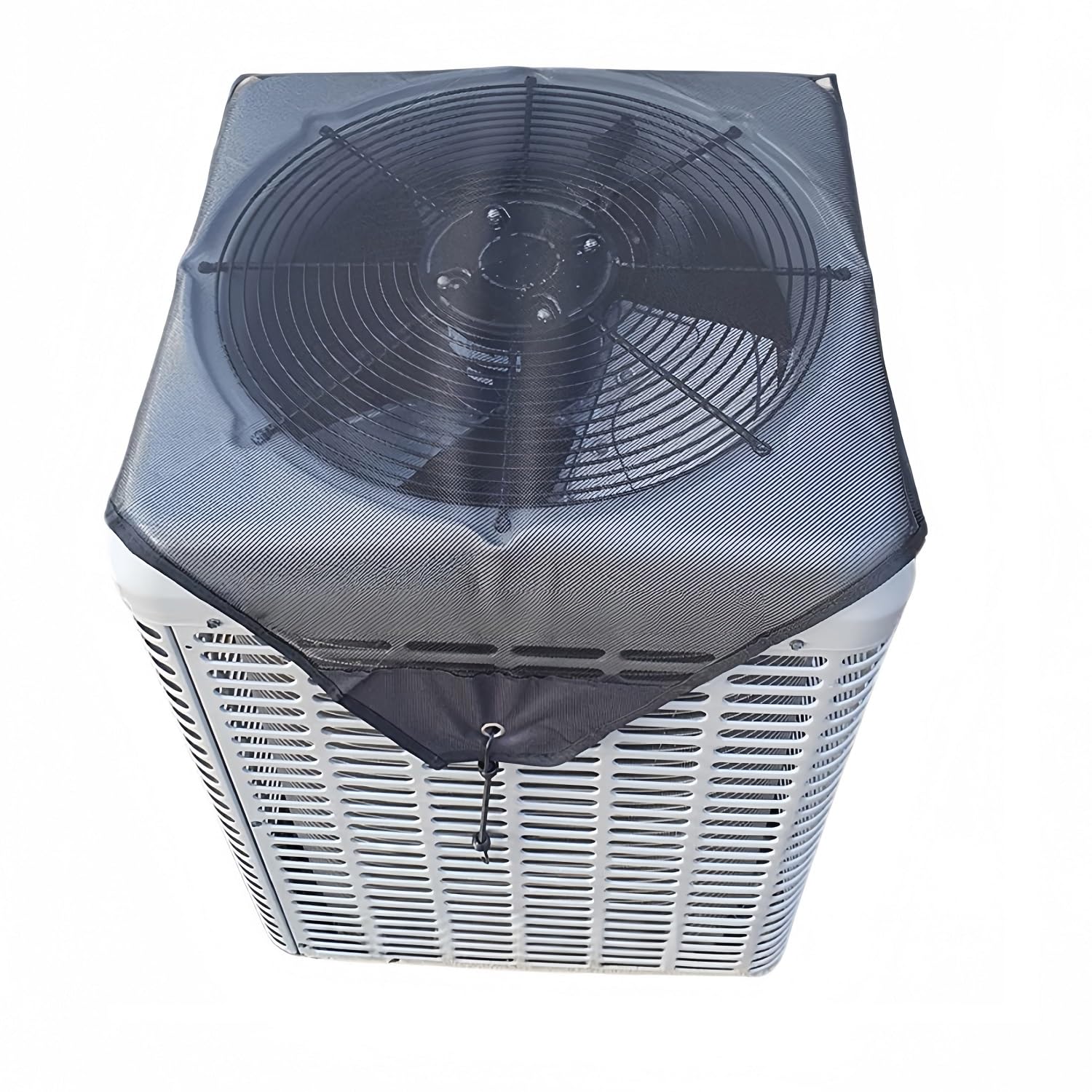 Central Air Conditioner Cover for Outside Units 40" X 40"- Durable AC Leaf Guard Mesh for Outside Unit