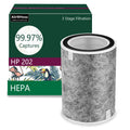 HP202 HP201 True HEPA Air Purifier MAX Filter Compatible with Shark HP200 Series, HP202, HP201, HP232, HP302 and HC502, Part # HE2FKBAS, HE2FKBASMB, 1 Pack