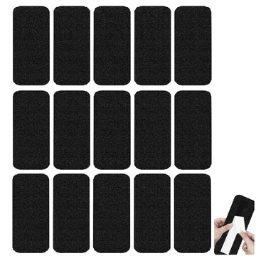 15 Pack Ceiling Fan Filters for Blades, Strong Activated Coconut Carbon Filter for Ceiling Fans, Universal Fit Unscented Charcoal Fan Air Purifier Pad