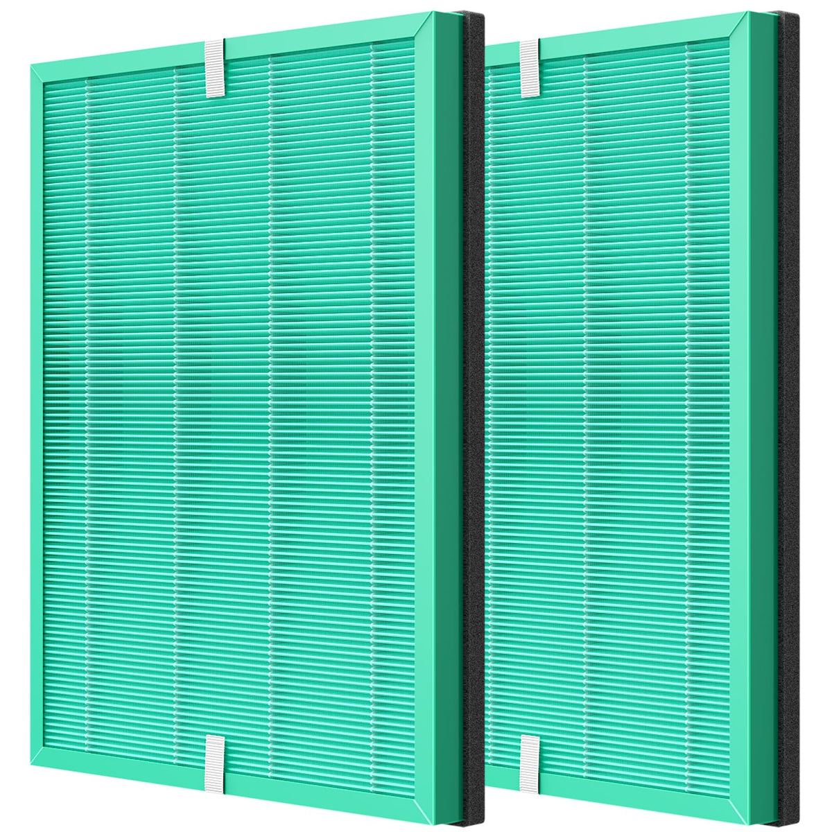 MSA3 Pet Odor Filter Replacement, Compatible with Membrane Solutions MSA3/MSA3S Air Purifier, Upgraded 4-in-1 Filter, 2-Pack, Pet Version