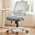 Neo Chair Home Office Desk Chair Ergonomic Mesh with Lumbar Support, Grey, 23 inches (W) x 22.8 inches (L) x 39.5 inches (H)