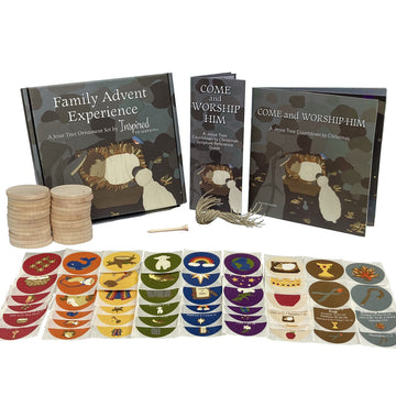 DIY Jesse Tree Ornament Kit with Advent Book