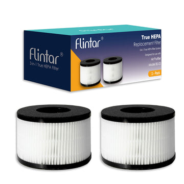 BS-03 Replacement Filter, Compatible with PARTU and SLEVOO BS-03 HEPA Air Purifier, 2-Pack