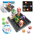 Laser Maze - STEM Logic Toys for Ages 8-13, 60+ Challenges Puzzle Games, Great 8-13 Years Old Children Gift to Develop Spatial Imagination Problem-Solving Concentration, Team/Solo Play