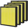 4 Pack G3 A3 Pet Filter Compatible with AMEIFU G3 Sferf-30 (FXAP2W) and VEWIOR A3 Air Purifier, 3-in-1 High-Efficiency Air Filter