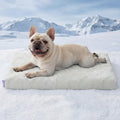 LE SURE Cooling Dog Bed Medium Size Dog, Q-Max>0.5 Cooling Mat with Removable Washable Cover, Breathable Orthopedic Egg Crate Foam Summer Pad for Active/Long-Haired/Senior Pets/Cats/Puppy, 29x18 Inch
