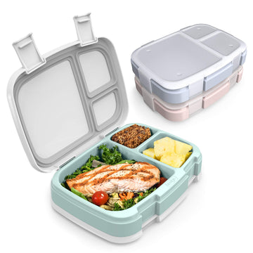 Bentgo Fresh 3-Pack Meal Prep Lunch Box Set with 3-Compartment Trays