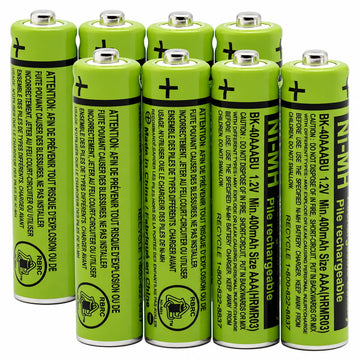 8 BK-40AAABU Battery for Panasonic Cordless Phone