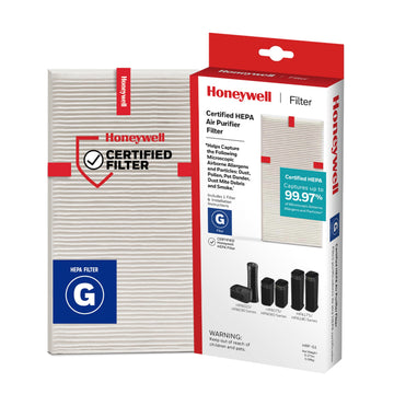 Honeywell HEPA Air Purifier Filter G, 1-Pack – for HPA030/HPA080 & HPA180 Series – Airborne Allergen Air Filter Targets Wildfire/Smoke, Pollen, Pet Dander, and Dust