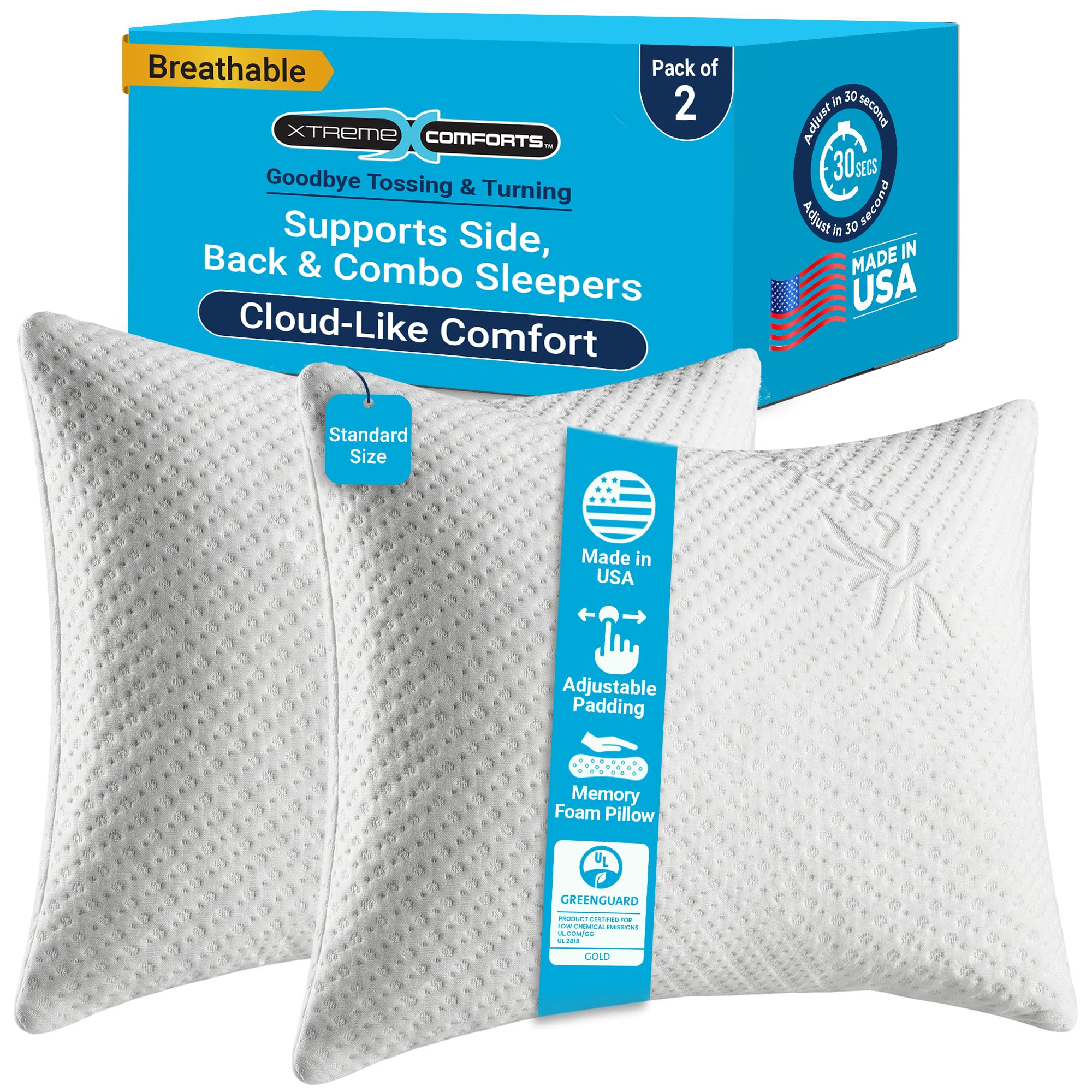 Bed Pillows & Positioners