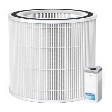 Afloia TEFNUT Air Purifier Replacement Filter | High-Efficiency Filter for the TEFNUT 2-in-1 Air Purifier and Humidifier