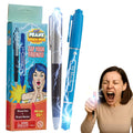Gagster Electric Shock Pen and Marker Prank Set - Hilarious Gag Gifts for Adults - Fun Office Prank Gadgets - Shocking Stun Pen and Marker - Electric Shock April Fools' Joke Toys - Black/Blue (2-Pack)