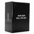 How Deep Will You Go? Card Game - 99 Deep Conversation Questions - Build Meaningful Connection - for Friends, Couples, Family, 1-1 Or in Groups, Anyone | Ages 17+ | Game Night & Gatherings