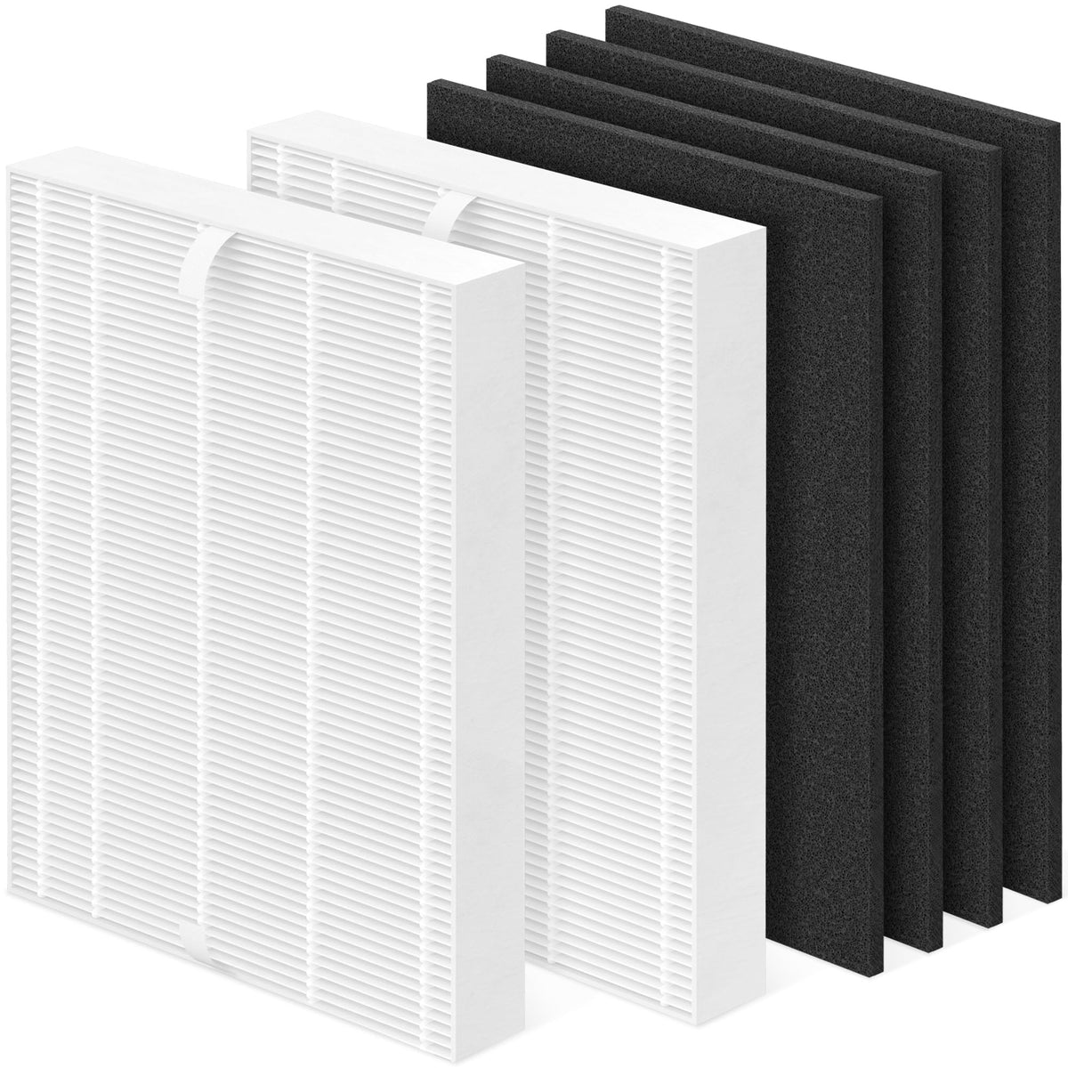 AP-1216L Filter Replacement for Coway AP-1216L Purifier, Include 2 Pack Fine Particle Filter and 4 Pack Activated Carbon Filter, Part # ?AP-1216-FP
