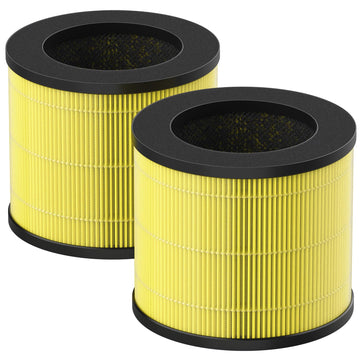 2 Pack 2801 Pet Allergy Replacement Filter Compatible with Bissell MyAir Personal Purifier Models # 2780A, 2780P, 2780B, 27809, 3329